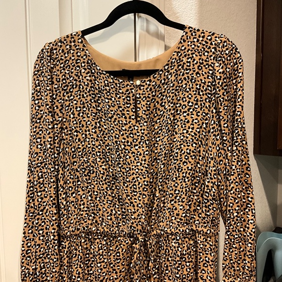 Talbots leopard print dress - Picture 2 of 9